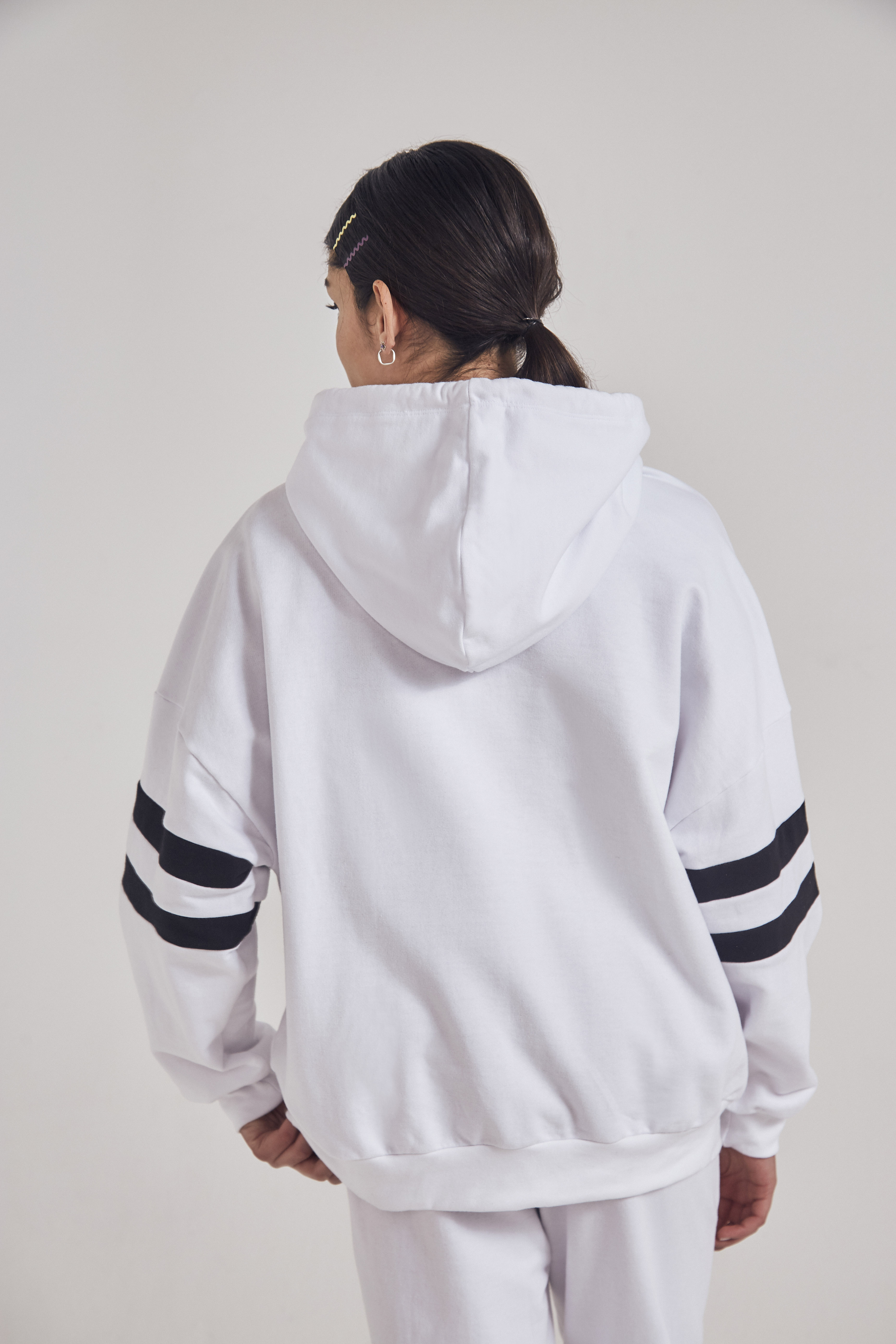 BUZO HOOD STRIPES XS-M