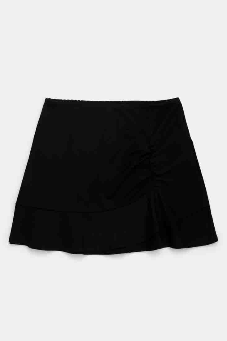 Pollera color negro de Como Quieres