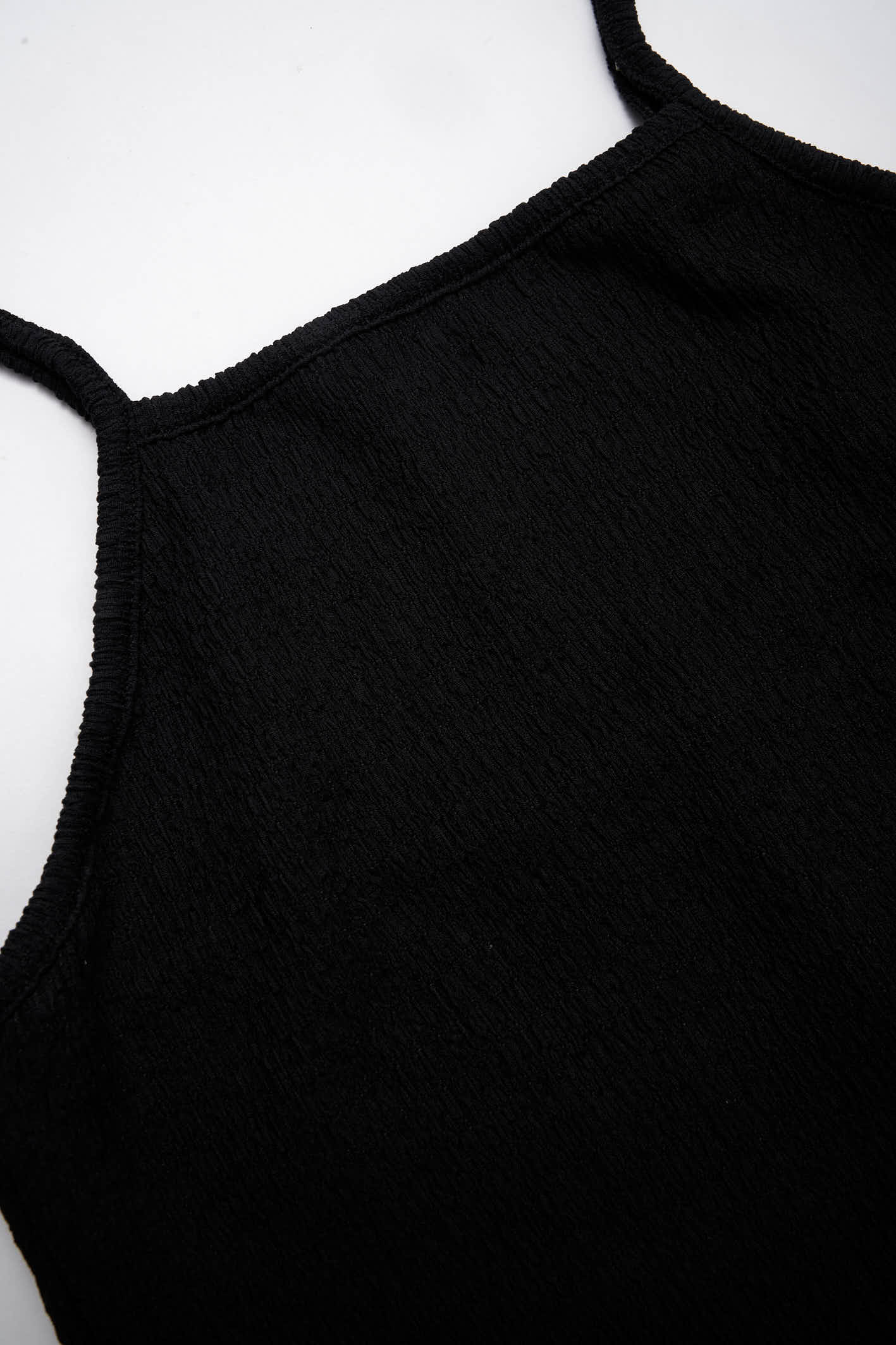 Vestido negro de bambula de Como Quieres