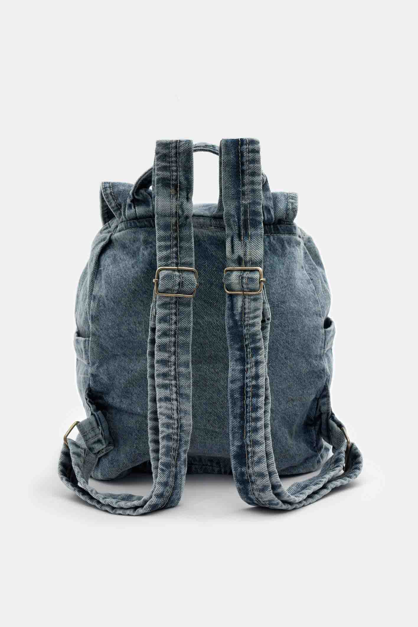 Mochila de denim