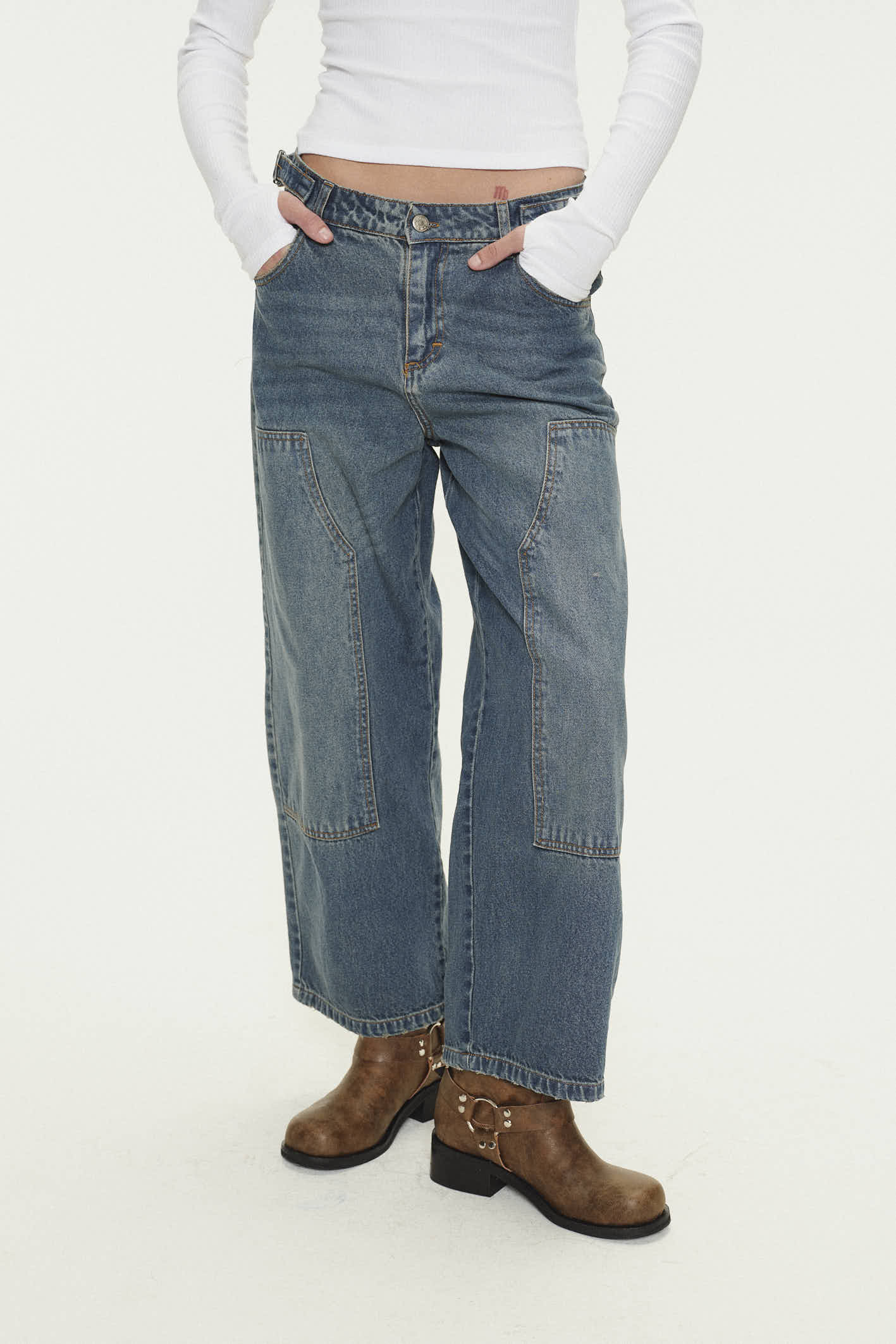 Jean Wide Leg Jessie para adolescentes