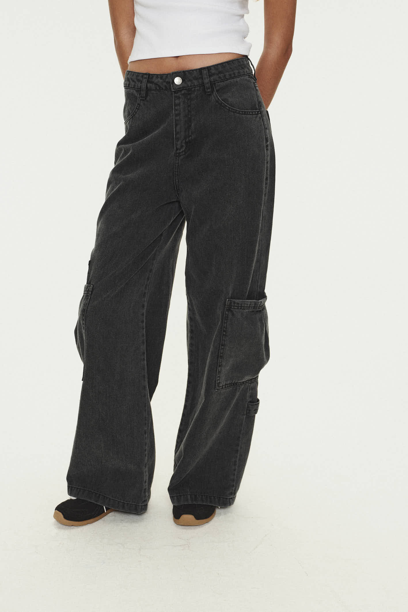 Jean Wide Leg Palm