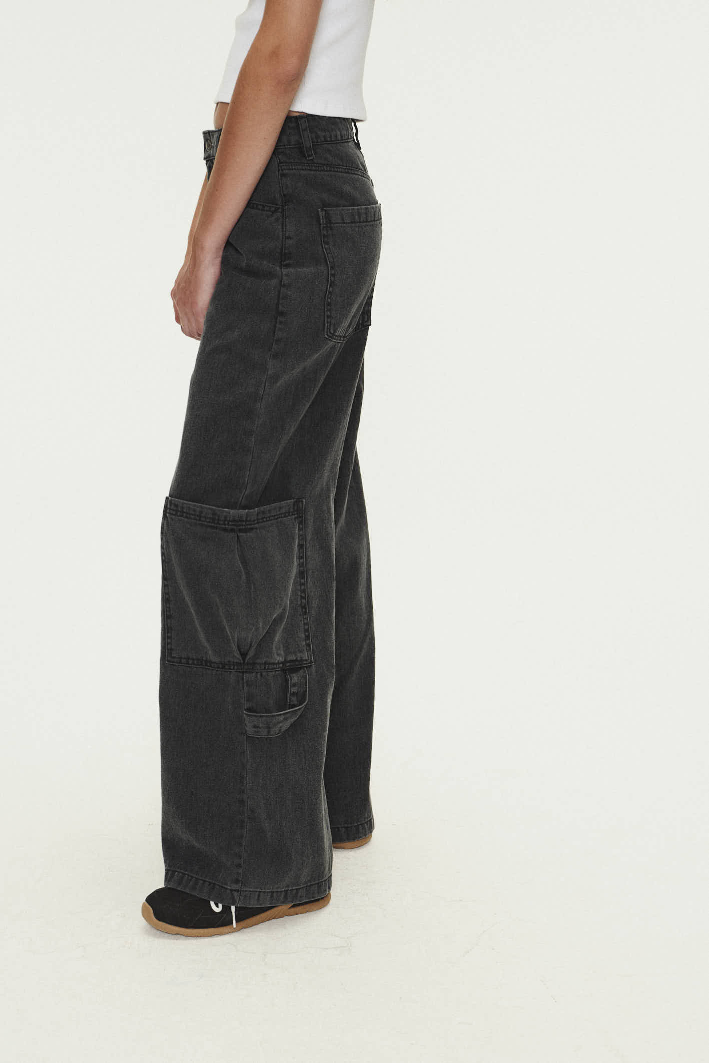 Jean Wide Leg Palm