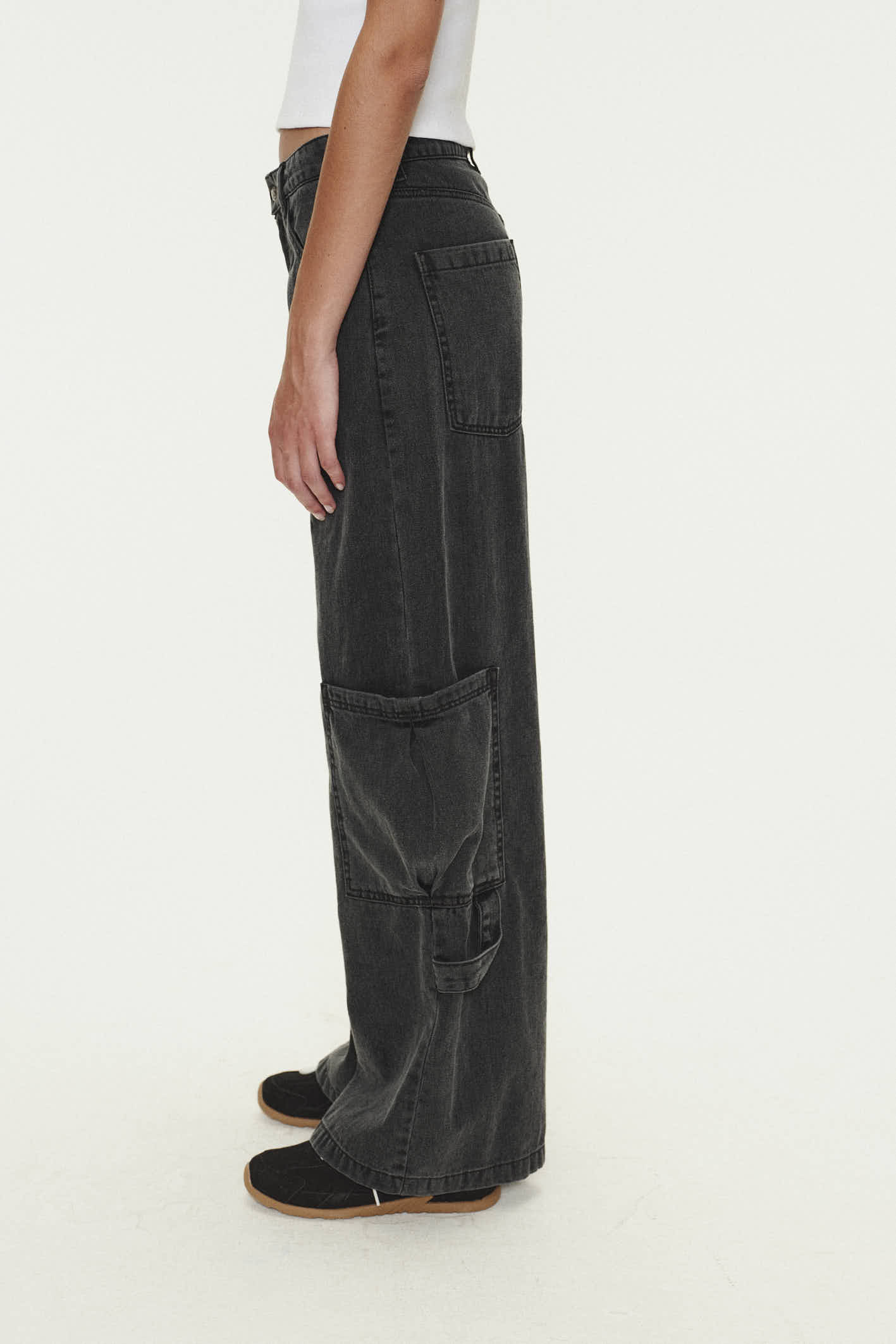 Jean Wide Leg Palm