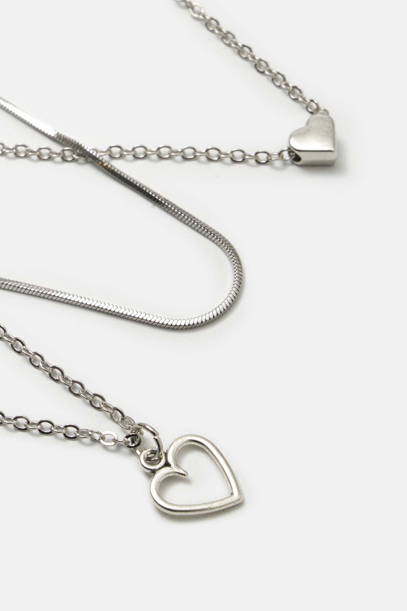 PACK COLLARES X3 HEART U