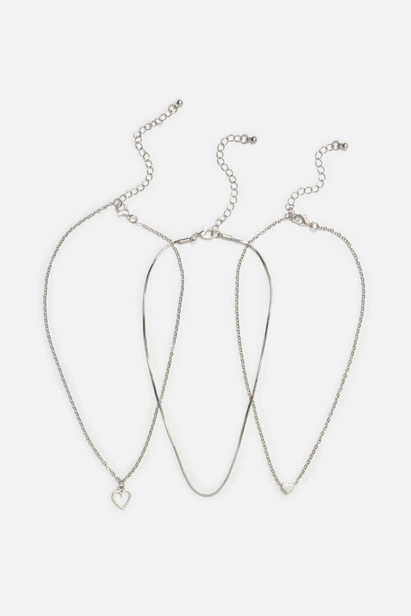 PACK COLLARES X3 HEART U